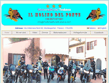 Tablet Screenshot of motorradhoteltoskana.com